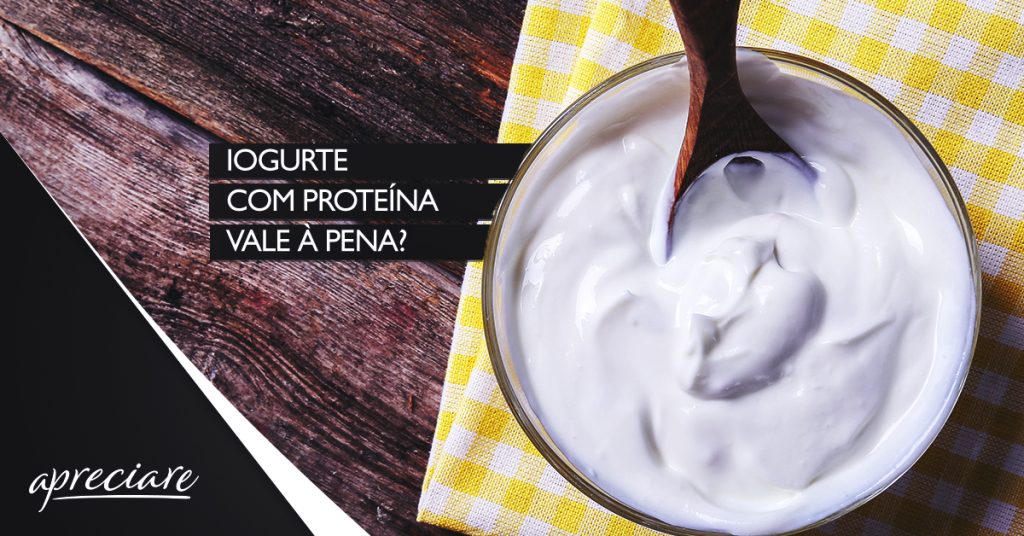 iogurte com proteína